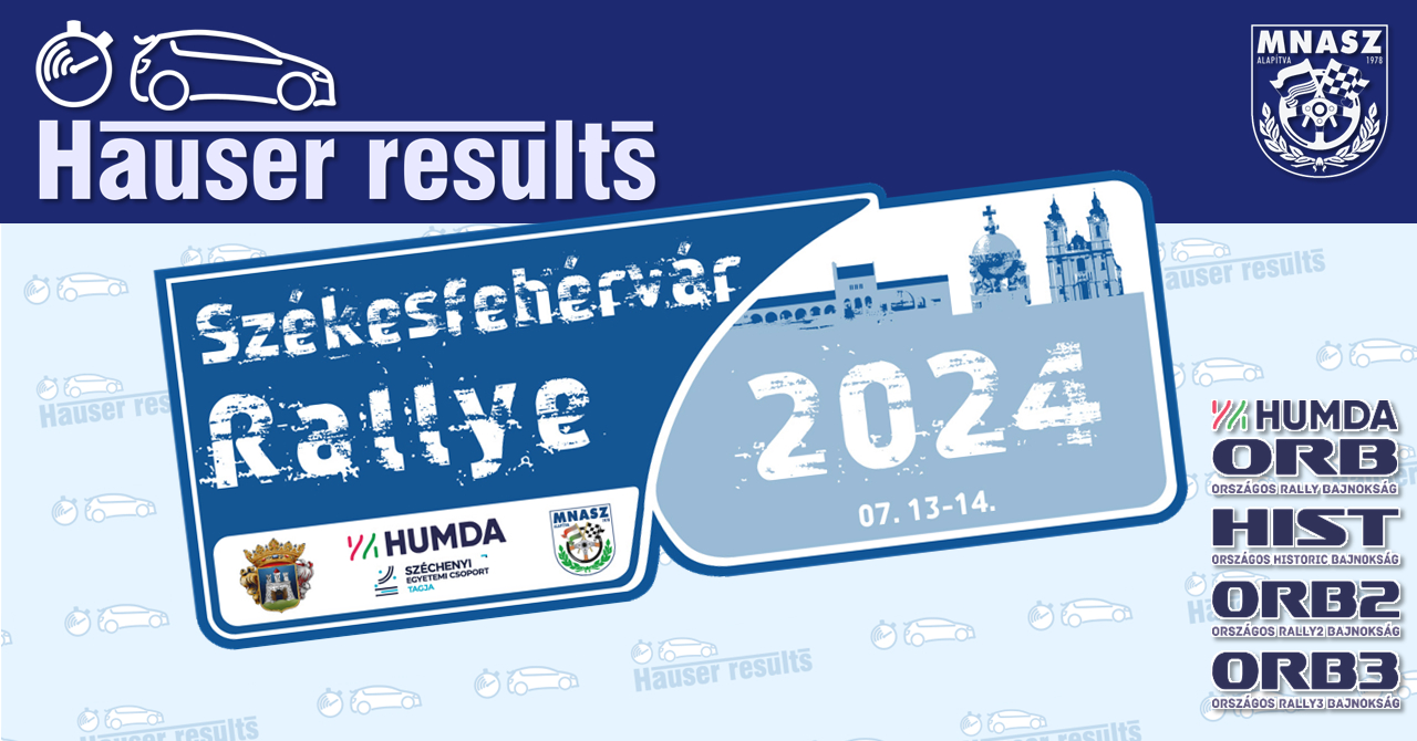 Hauser Results Sz Kesfeh Rv R Rally